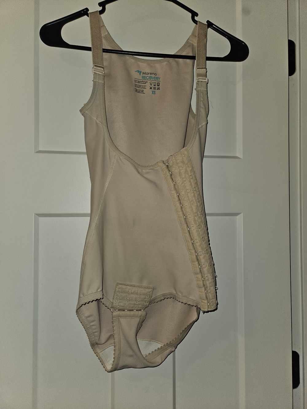 Marena Recovery Women's Beige Full Coverage Post-Op Shapewear